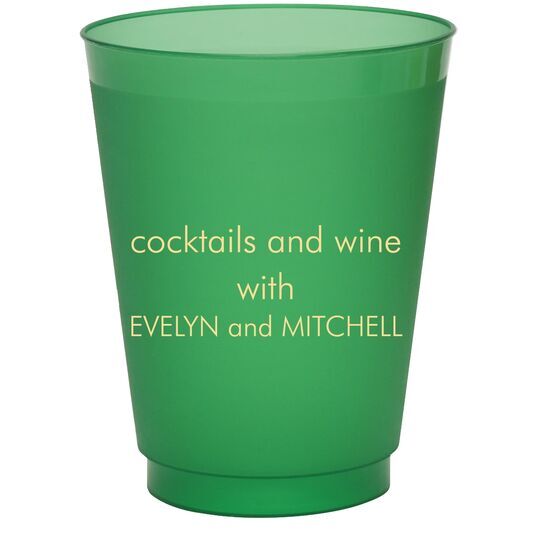 Your Personalized Colored Shatterproof Cups